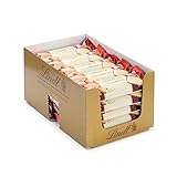 Lindt Schokolade Marzipan Riegel | 25 x 50 g Riegel im Thekendisplay | 1250 g | Pures Marzipan umhüllt von dunkler Schokolade | Schokoriegel | Schokoladen Großpackung | Schokoladengeschenk