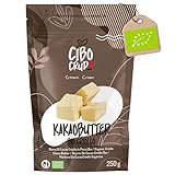 Kakaobutter Bio Geröstet Lebensmittelqualität - 250g. Kakao Butter Organic für Schokolade Kosmetik oder Essen. Raw Cacao Butter.