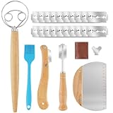 K KUMEED 27 Stück Bäckermesser Set, Broteinschneidemesser Bread Cutter Bäckermesser Brotbackmesser, Teig Rasiermesser Teigschneider Lahm Brotbackmesser Klinge für Brot Einschneiden