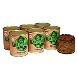 LANDSTREICHER Demeter Bio Dosenbrot, 6er Pack, 10 Jahre haltbar (Urkornbrot)