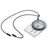 Silva Kompass Outdoor - Field Kompass Kinder - Kartenmaßstäbe 1:25k & 1:50k - Marschkompass für Grundlegende Outdoor-Aktivitäten - Drehbares Kompassgehäuse - Kompass Wandern - Wanderkompass