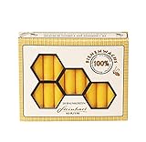 100% Bienenwachs Baumkerzen (20 Stk.) Christbaumkerzen