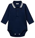 United Colors of Benetton Baby-Jungen Body M/L 3cdiab00f Kleinkind-Strampelanzug, blau, 74 cm