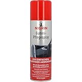 NIGRIN Gummipflege-Spray, Pflege für Gummiteile am Auto, pflegt und schützt nachhaltig, 300 ml, 1 Packung