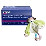 Orthomol Natal - Mikronährstoffe für Schwangerschaft und Stillzeit - mit Folsäure, weiteren Vitaminen und Zink - Tabletten/Kapseln, 30 St. Tagesportionen mit Schmusehund gratis