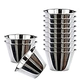 Space Home - Puddingform - Edelstahl - Set 12 - Ø 7 cm