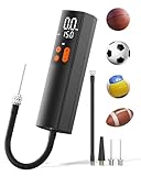 Teffim Herren Czk-3693 Elektrische Ballpumpe, Schwarz, Mini