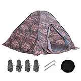 Zelt für den Außenbereich, einfaches Pop-Up-Zelt, schnell aufgebaut, schnelle Struktur, UV-Schutz, Sonnenschiene, Sonnensegel