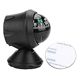 Fahrzeugkompass, Car Compass Dashboard Elektronisch Einstellbarer Militärischer Marine Nachtsicht Kompassball für das Auto Sea Marine Boat