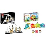 LEGO Architecture London Set & 10954 DUPLO Zahlenzug - Zählen Lernen, Zug Spielzeug, Lernspielzeug für Kinder ab 1, 5 Jahren, Baby Spielzeug für Mädchen und Jungen