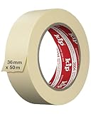 Kip Trade Maler-Kreppband, 36 mm x 50 m, zum Malen und Dekorieren, stark haftend