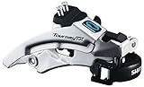 Shimano Tourney FD-TX800-TS3 Umwerfer 7/8-fach Top Swing schwarz/silber Ausführung 66-69° Kettenstrebenwinkel 2016 Mountainbike