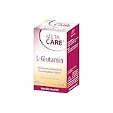 Meta Care L-Glutamin – Vegan – Hochdosiert – Ideal kombiniert mit Biotin und natürlichem Fenchelsamen-Extrakt – 60 Kapseln