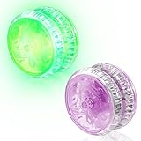 2 Stücke LED Yoyo Spielzeug LED Licht Yoyo Responsive Ball Lager Yoyo für Teens Unterhaltsam Yoyo für Anfänger Geburtstag Goodie Tasche Füllstoffe Klassenzimmer Preise (Zufällige Farben)