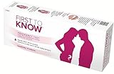 First To Know – Der erste Schwangerschaftstest mit Blut, den man alleine machen kann – Packung mit 2 Tests