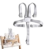 LACHT Hauck hochstuhl zubehör,5 Punkt Gurt Sicherheitsgurt Hochstuhl Multifunktional Kinderschutzgurt Hochstuhl Gurt für Buggy, Kindersitz, Kinderwagen und Hochstuhl,hauck hochstuhl zubehör