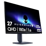 Alienware 27 Gaming Monitor - AW2725DM, QHD (2560x1440), 180Hz, Fast IPS, 1ms, NVIDIA G-SYNC Kompatibel, AMD FreeSync, 95% DCI-P3, HDR400, DisplayPort, 2 HDMI, 3 USB, 3 Jahre Garantie