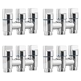 Generchin 4X 3-Wege-Eckventil Verbessern Sie die Funktionalität Ihres Zuhauses oder Ihrer Gewerberäume mit Dem Drei-Wege-Umstellventil A