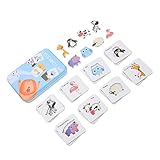 CIYODO 1 Satz Puzzle guter Motor vorschulisches Lernen Bildungsspielzeug pädagogisches Wörter Lernkarten logisches Trainingsspielzeug Denktrainingsspielzeug Holz