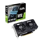 ASUS Dual GeForce RTX 3050 V2 OC Edition 8GB GDDR6 Gaming Grafikkarte (Nvidia RTX3050 V2, PCIe 4.0, HDMI 2.1, DisplayPort 1.4a, DUAL-RTX3050-O8G-V2)