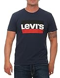 Levi's Herren Sportswear Logo Graphic T-Shirt,Dress Blues,L