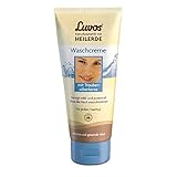 Luvos Heilerde Waschcreme, 100 ml, milde porentiefe Reinigung für jeden Hauttyp, mit Traubensilberkerze & Mandelöl gegen Irritationen Austrocknen, Vegan, zertifizierte Naturkosmetik, ohne Mikroplastik