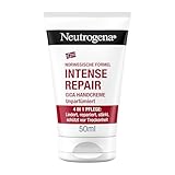 Neutrogena Intense Repair CICA Handcreme (50 ml), unparfümierte Handcreme für sehr trockene Hände mit 45% Glycerin & Centella Asiatica, pflegende Feuchtigkeitscreme für extrem trockene, juckende Hände