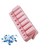 Pill Box | Wöchentliche Tablettenbox | Tragbare Medikamentenbox Dispenser Für Tägliche Reise Handtasche,Tägliche Medikamentenaufbewahrung