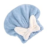 Generisch Haarhandtuch Schnelltrocknend Saugfähig Haarturban Mikrofaser, Angenehm Handtuchturban, Kopftuch Für Lange Haar, Mikrofaser Handtuch, Weich Saugstark