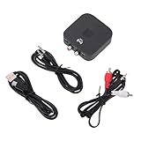 VILLCASE 1 Stück Audio Adapter Empfänger für Auto Kabelloser Musikreceiver für Stereoanlage Lautsprecher Einfache Verbindung für Desktop Notebook