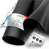 TeichVision - Premium PVC Teichfolie schwarz - Stärke 1 mm - 4 m x 3 m/PVC Folie schwarz auch geeignet als Hochbeet Folie wasserdicht