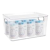 Müllbeutelhalter aus PC-Material – Küchenschrank Organizer, Transparenter Tütenspender & Müllsackständer für unter der Spüle, Bad, Garage | Platzsparend, Stabil (10.2 Zoll)