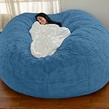Hülle Für Sitzsack Velours Waschbar Weich Modern Zippverschluss Für Erwachsene Gaming Bean Bag Sofa Aufbewahrung Von Kuscheltieren Keine Füllung,K,180 * 90cm