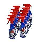 10x 500 ml Enteiser Scheibenenteiser Spray Auto Scheibenfrostschutz 5 L