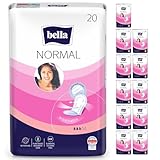 bella Maxi Damenbinden Normal 12er Pack (12 x 20 Stück), saugstark und sanft