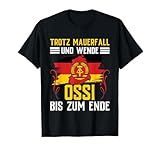 Ossi Geschenk Frauen DDR Männer Ostdeutschland NVA Osten T-Shirt