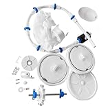 NVOQILIN Mehrzweck-Poolreiniger-Ersatzset, effiziente stabile Materialien, einfache Installation für Zuhause und Öffentlichkeit