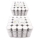 pajoma® Teelichte unbeduftet 200 Stück, Brenndauer: 8 Std. Teelichter Gastro