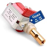 VIOKS Wasserpumpe Ersatz für Ulka EX5 220V 48Watt 15bar Kaffee Pumpe -Ersatzteile für Kaffeevollautomat, Einbau Kaffeemaschine, Espressomaschine