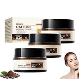 Retinol-Koffein-Anti-Falten-Augencreme, Hydrating Retinol Caffeine Anti-Wrinkle Cream, Anti Aging Augencreme Gegen Tränensäcke und Augenringe,Feuchtigkeitsspendende, Die Haut Tief Reparieren (3)