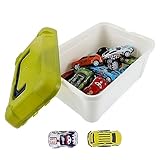 Vaguelly 1 Satz Mini Rückzieh Auto Set für Teiliges Set Aufbewahrungstasche Langlebig Batterien für Geburtstagsfeiern und Spielpartys