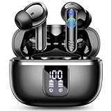 Bluetooth Kopfhörer, 2025 In Ear Kopfhörer Kabellos Bluetooth 5.4 mit 4 ENC Noise Cancelling Mic, 38 Std Ohrhörer mit LED Anzeige, Ergonomie, IPX7 Wasserdichtes Earbuds Kompatibel IOS Android, USB-C