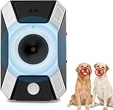 Antibell Gerät Für Hunde,Ultraschall Anti Bell Gerät Hunde,3 Modi Hund Antibell Gerät Ultraschall, Wiederaufladbares Anti-Bell-Mittel für Hunde Innen, Hundetrainings Geräte Draußen Zuhause für Kleine