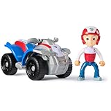 PAW PATROL - Ryder-Figur mit Quad-Rettungsfahrzeug, stabiles Basis-Fahrzeug (2025), authentisches Spielzeug zur Serie für Kinder ab 3 Jahren