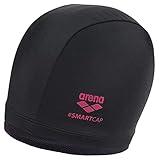 ARENA Damen Smart cap Badekappen, Schwarz, NS EU