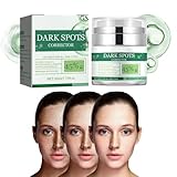 Dark Spot Corrector Cream,Creme Zur Fleckenbehandlung,Creme Zur Korrektur Dunkler Flecken,Haut Aufhellende Creme Gesicht Creme Gegen Altersflecken/Dunkle Flecken Sommersprossen Entferner,50ML