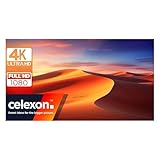 celexon Expert PureWhite Rahmen-Leinwand 165' | 350x219 cm 16:10 | schmaler, mattweiße 4K, Full-HD Frame für Heimkino-Projektionen mit Ihrem Beamer oder für das Büro | zur dezenten Wandmontage