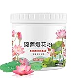 Wasserpflanzendünger, 200g Nährstoffreicher Blumendünger für Seerosen, Hochreine Natürliche Hydrokultur Lotusnährstoffe, Wachstumsförderer Lotusnahrung, Wirksamer Blütenverstärker, für Gartenbedarf