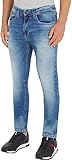 Tommy Jeans Herren Jeans Hose Austin Slim Tapered Stretch, Blau (Wilson Light Blue Stretch), 32W/32L
