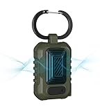 FLEXTAILGEAR LIGHT REPELLER, Elektrisches Tragbarer Mückenschutz,Outdoor Camping Mückenschutz, Double Sided Mosquito Repellent, Outdoor/Indoor, Camping, Rucksacktourist (Grün)